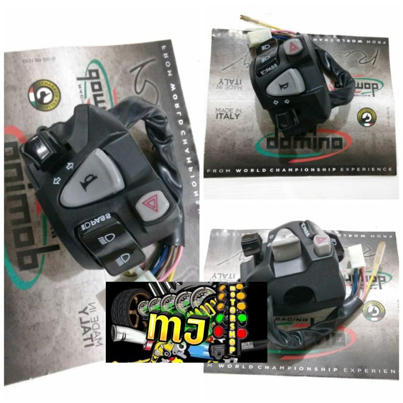 Saklar Kiri Domino Model Ktc Nmax PCX adv aerox Vixion Satria Fu Sonic R15 r25 Tiger rx king DLL