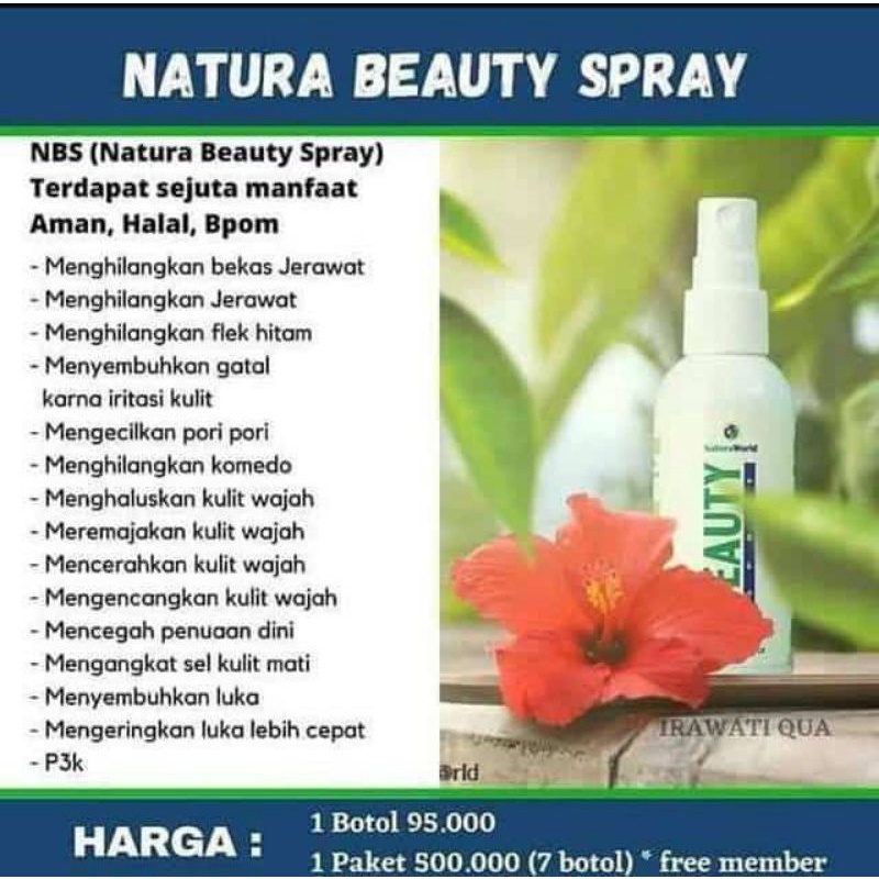 NATURA BEAUTY SPRAY