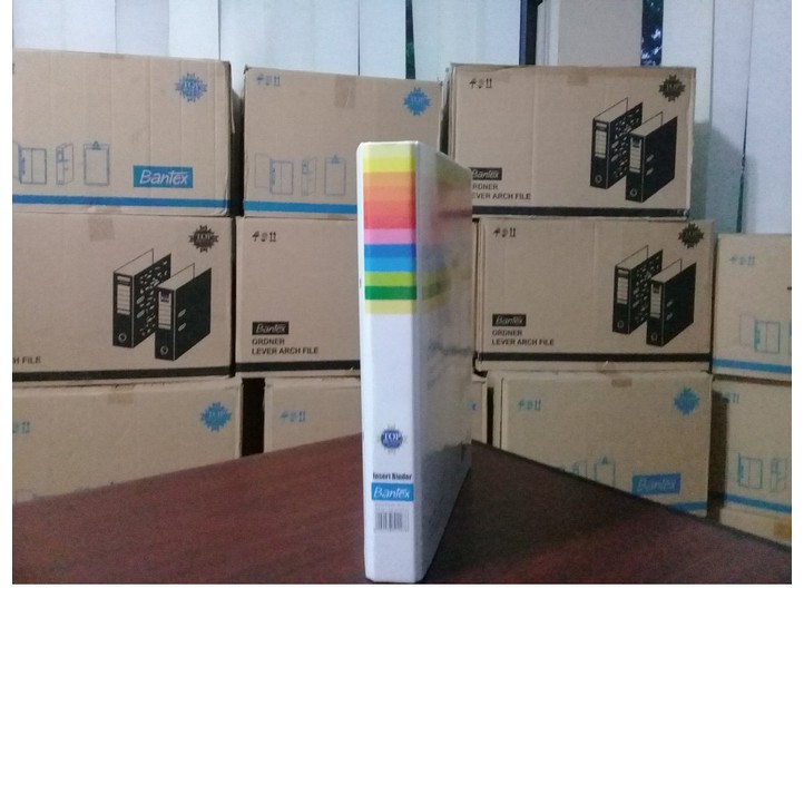 

Binder Polos - Binder Plastik - Binder Loose Leaf Bantex Ordner Insert Binder A4 20 Mm White Putih