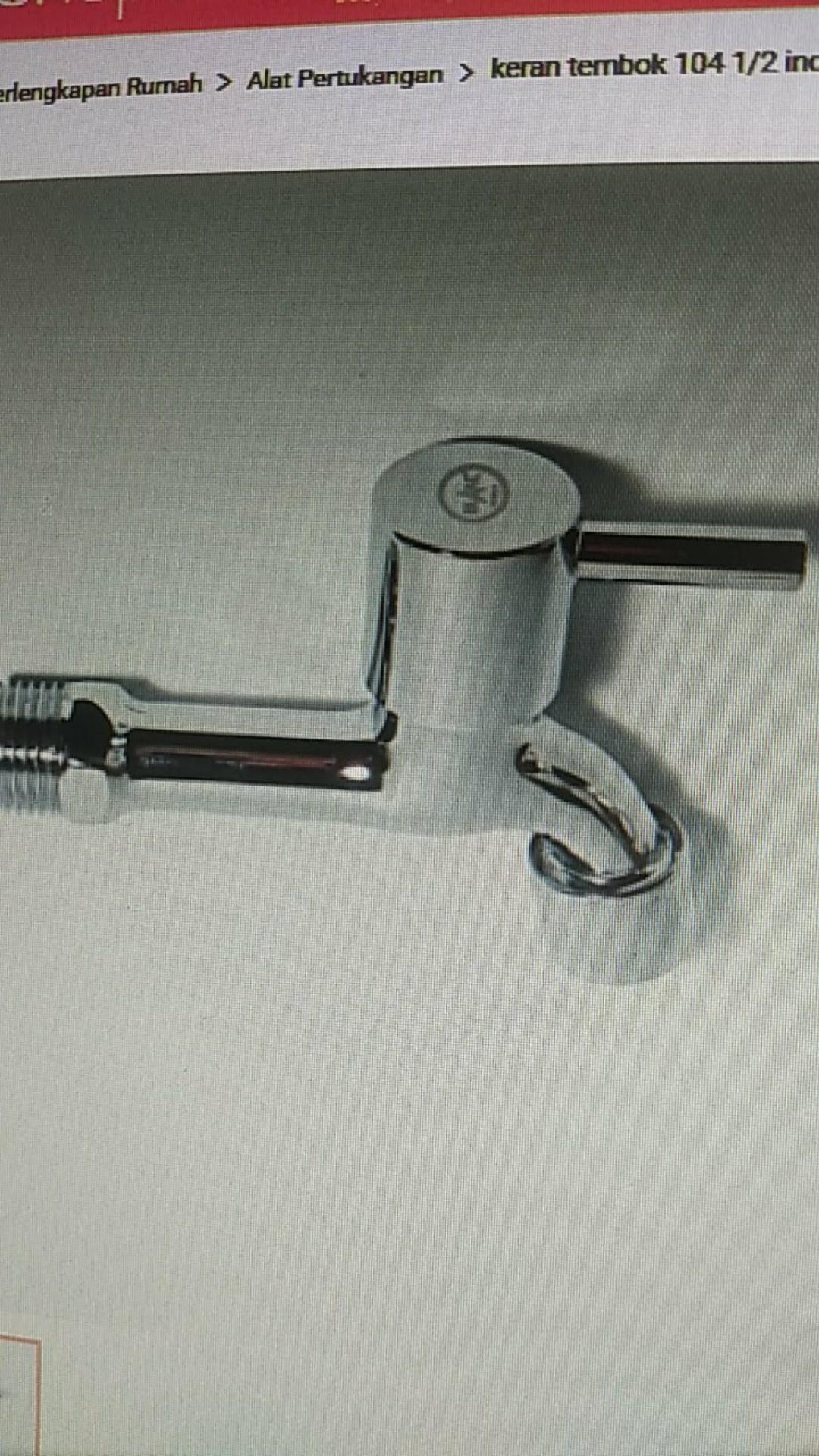 Keran Tembok 104 1/2 Inch Blanc