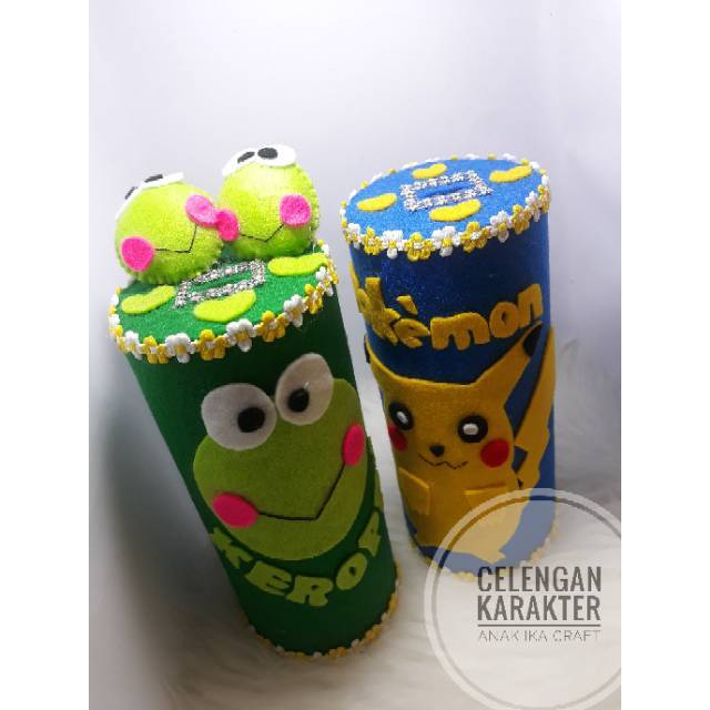 Jual Celengan hello kitty / celengan keroppi/ celengan pokemon
