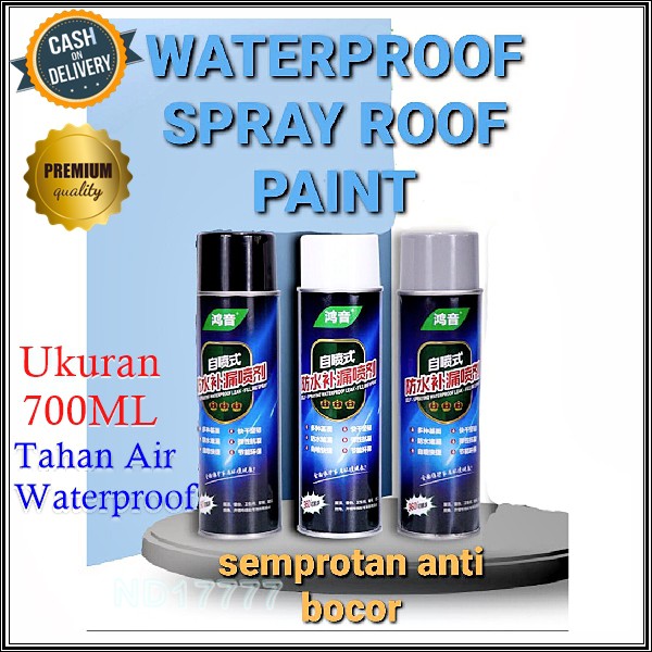 Spray Ajaib Waterproof Lem Ajaib Kedap Air Anti Bocor Tahan Air Lama Pelapis Dinding Ukuran 700 ML