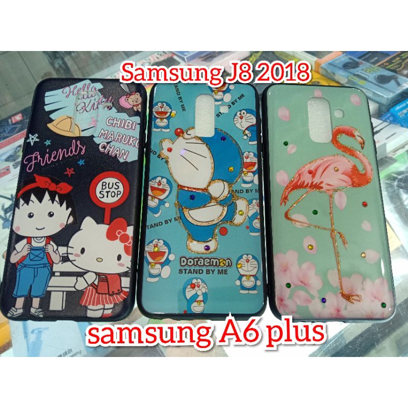 case motif samsung J8 2018/A6 plus