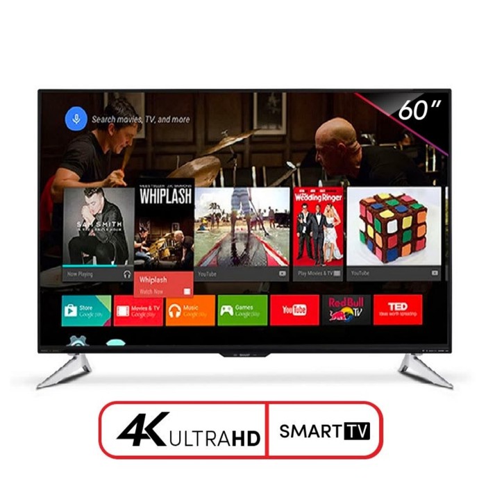 Sharp LED TV 60 inch LC-60UA6800X Garansi Resmi