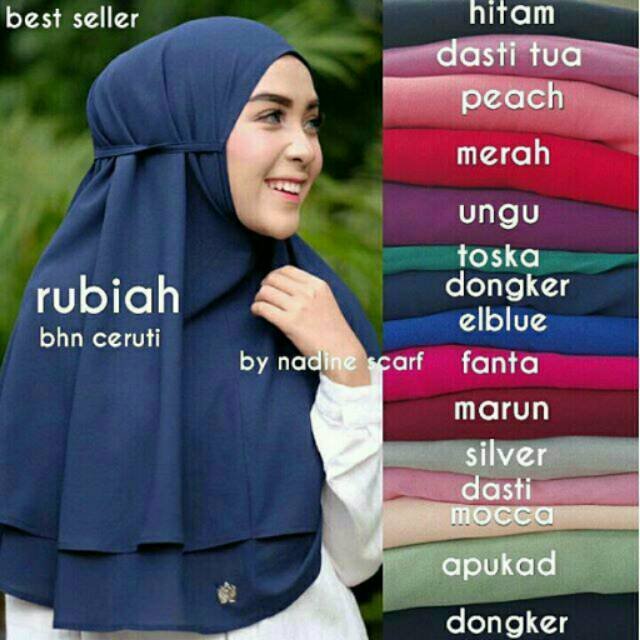 Rubiah Khimar / Khimar Rubiah