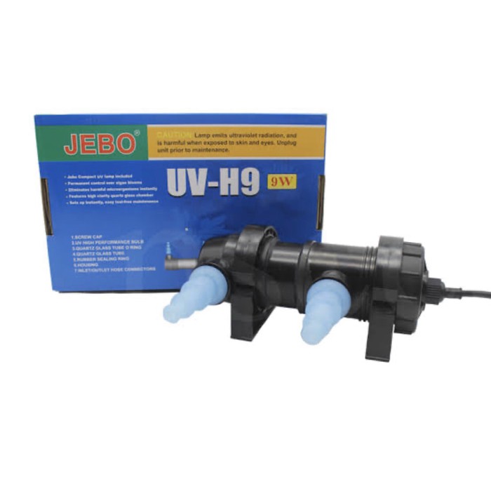 JEBO UV-H9 UV Sterilizer and Clarifier Akuarium