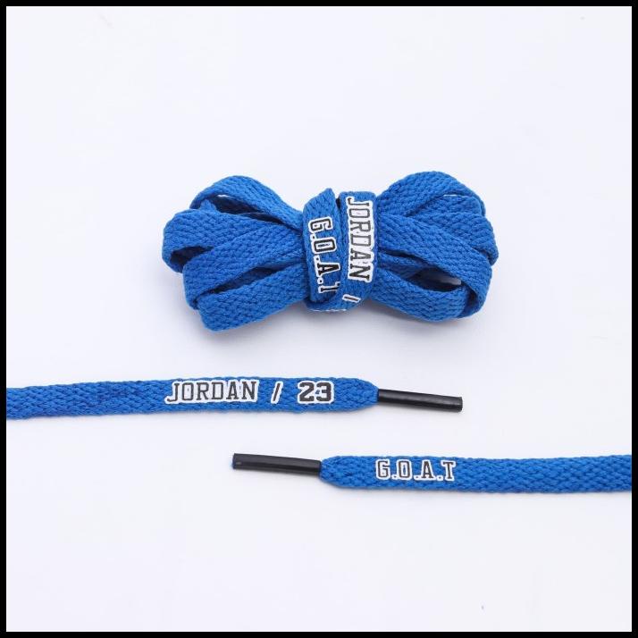 Last Dance Laces ( Jordan / 23 ) Game Royal Home Tali Sepatu Terbaru