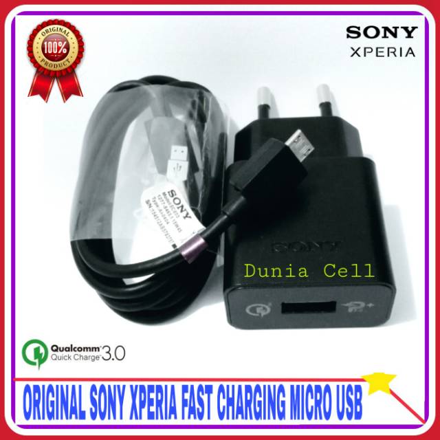 Charger Sony Xperia Xa Xa Ultra Xa Dual X Dual ORIGINAL 100% Micro USB