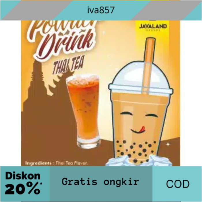 

PROMO BUBUK MINUMAN THAI TEA GRATIS ONGKIR