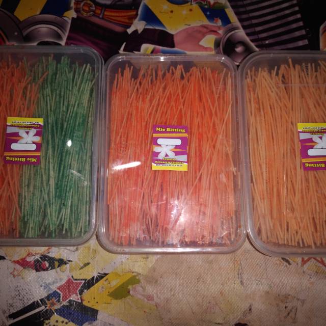 

mie lidi krinyezzz box 250 gram