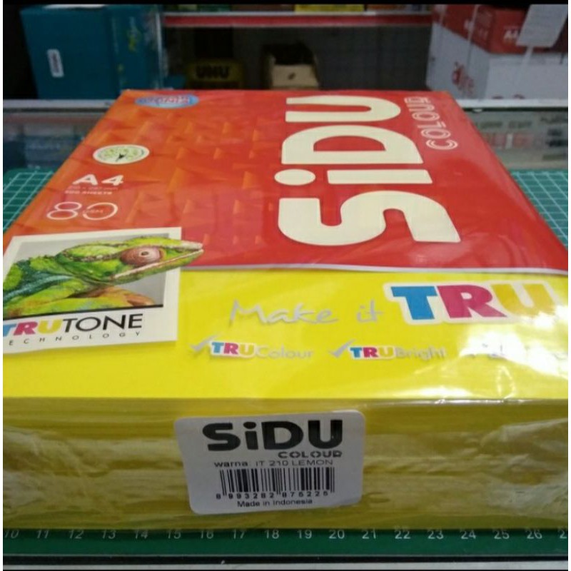 

Kertas Warna A4 80gr IT 210 Lemon