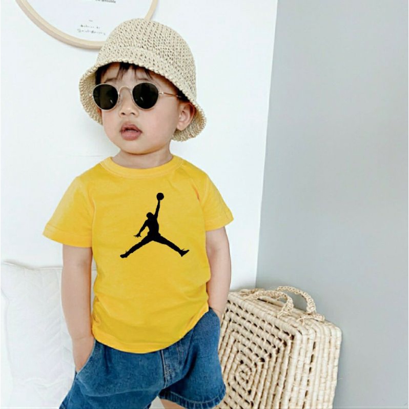 Kaos Oblong Anak JORDAN Kaos Anak Cotton Combed Baju Oblong Anak Lengan Pendek