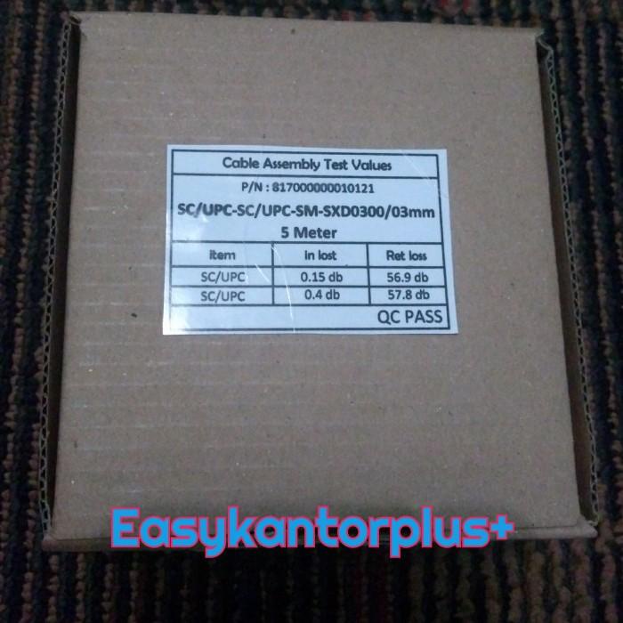 kabel optik indihome 5 meter plus connector