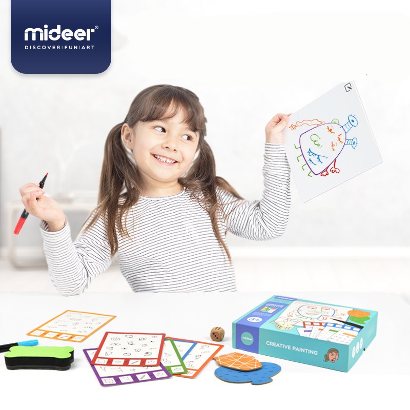 

TweedySub - Mideer Creative Painting Belajar Menggambar Mainan Edukasi Anak