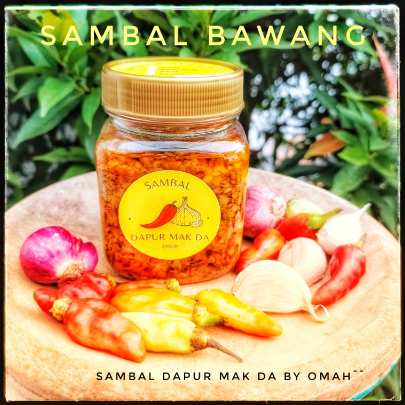 

SAMBAL BAWANG DAPUR MAK DA 200gr(ISI FULL)