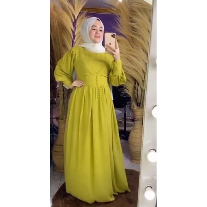 624# longdress fashion muslim terbaru // dress muslim//BAJU MUSLIM TERBARU