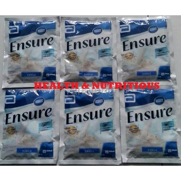 TERBARU! ENSURE VANILA SACHET (KEMASAN SACHET)