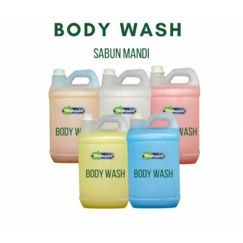 Newcleanz/Body wash/Sabun Mandi Cair 5 Liter