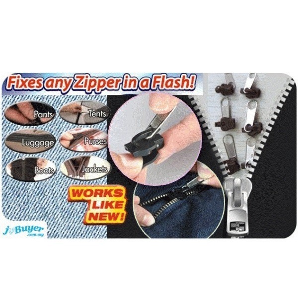 Fix A Zipper Replacement Repair Kit 6 in 1