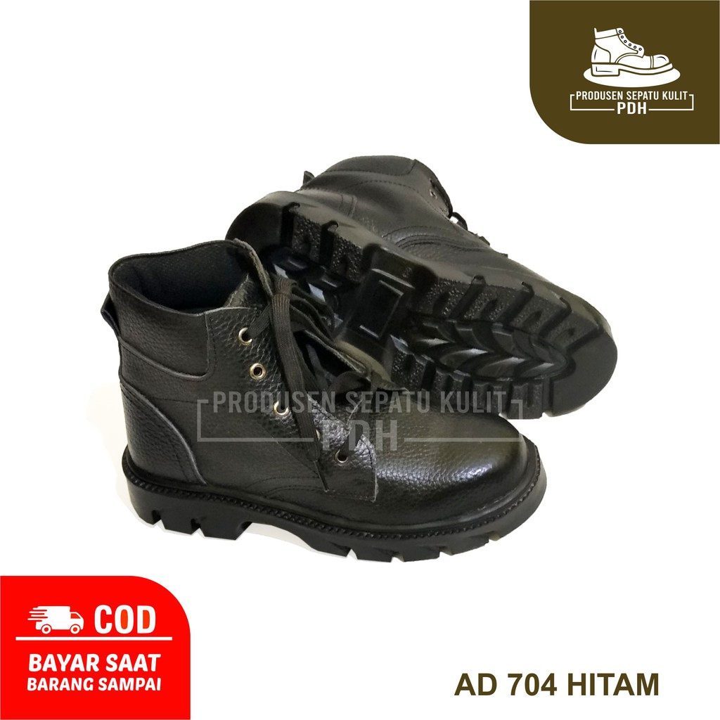 SEPATU SAFETY PRIA / UJUNG BESI PROYEK LAPANGAN INDUSTRI KERJA DISKON TERLARIS
