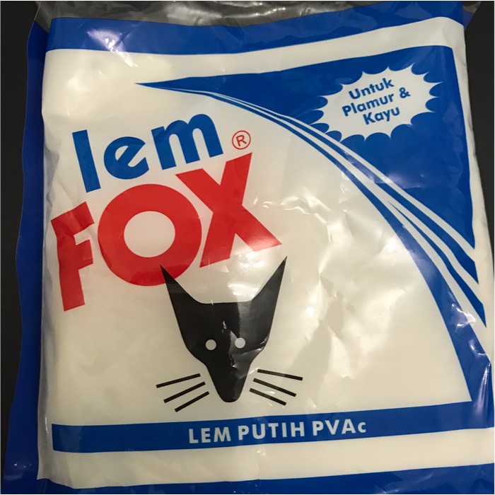 

LEM FOX BUNGKUS / LEM PUTIH BUNGKUS / LEM KAYU 350 GRAM
