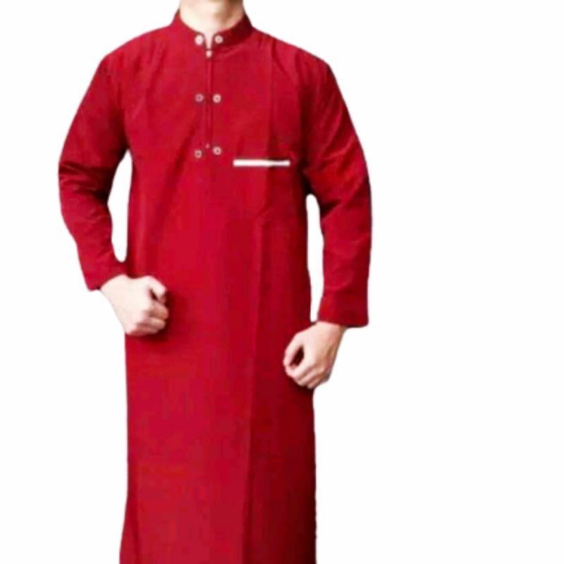 JUBAH PRIA DEWASA GAMIS PRIA DEWASA SIZE M L XL XXL