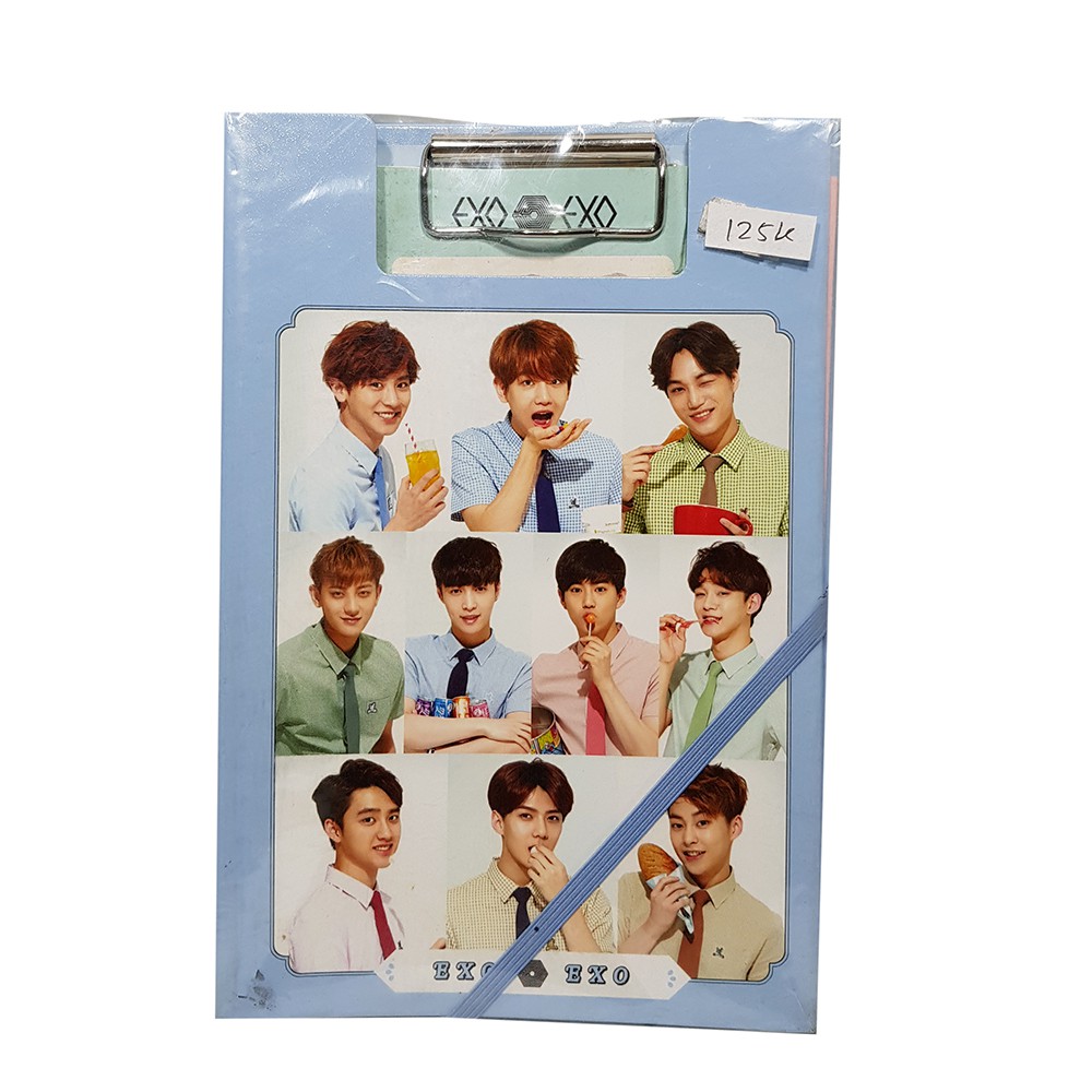 

Koleksi Goodies Official Kpop Exo Photo Clip Board [ Group Version ]