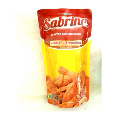 MINYAK GORENG SABRINA UKURAN 1LITER