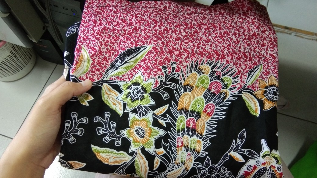 Batik Couple Keluarga Sania Ruffle Ori Ndoro Jowi Dnt Poenix