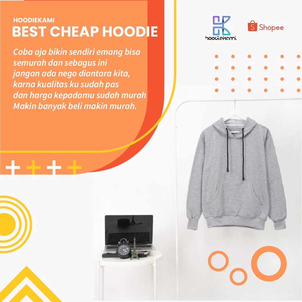 Jaket  Sweater Hoodie Polos Pria Wanita Unisex