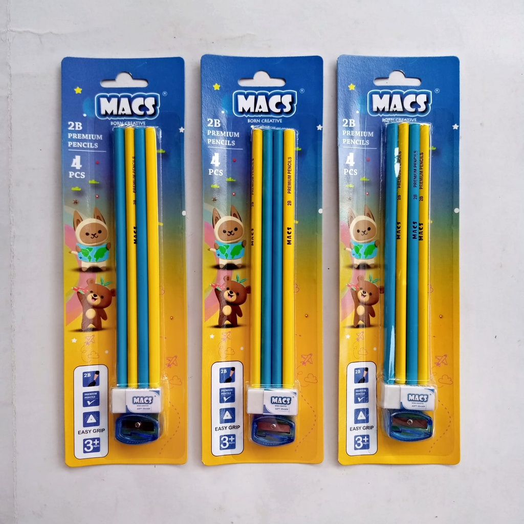 

PENSIL SET 2B MACS