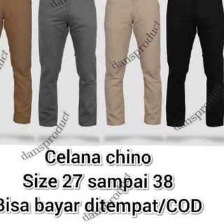 Big Sale POPULER Celana  Chino Bahan Adem Nyaman Cocok Buat  