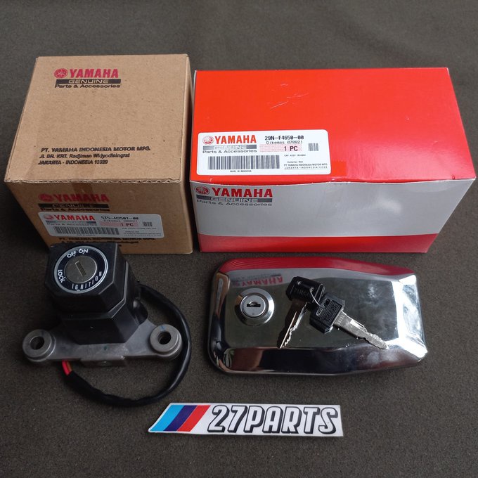 KUNCI KONTAK & KUNCI TANGKI SET RX KING MASTER YAMAHA ORIGINAL