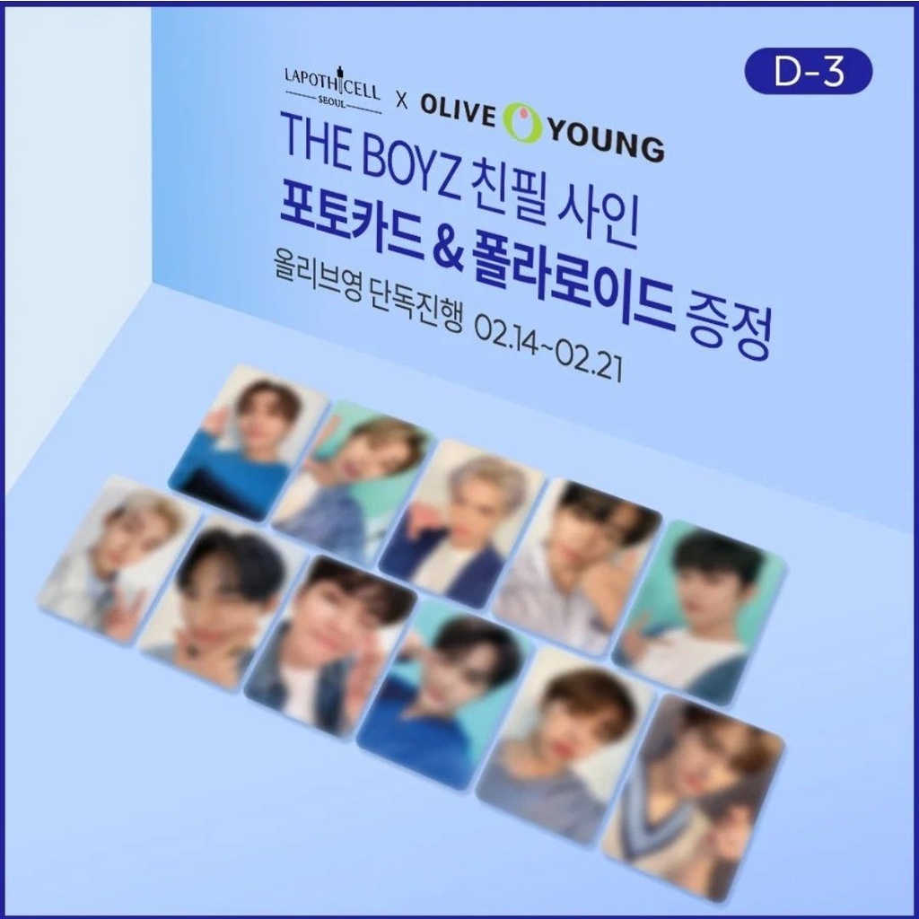 THE BOYZ LAPOTHICEL x OLIVEYOUNG PC PHOTOCARD