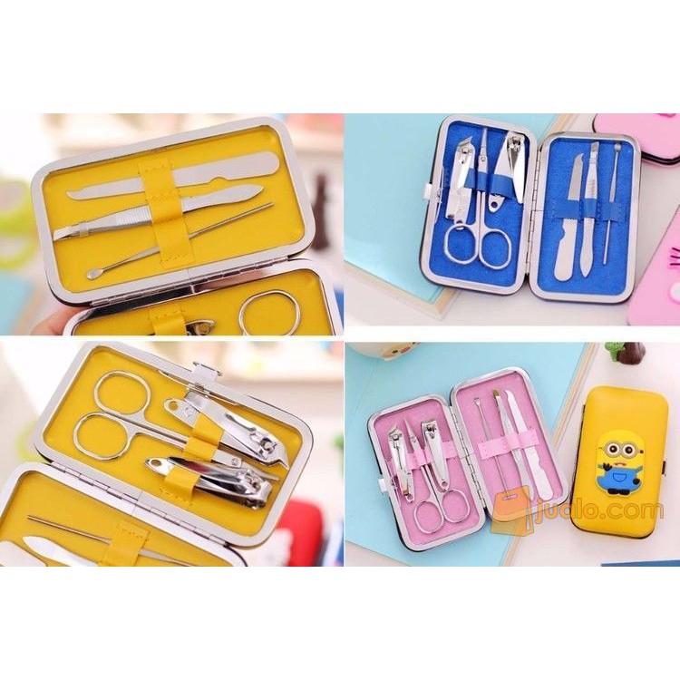 Manicure Set Karakter / Manicure Karakter / Dompet Gunting Kuku Set Karakter