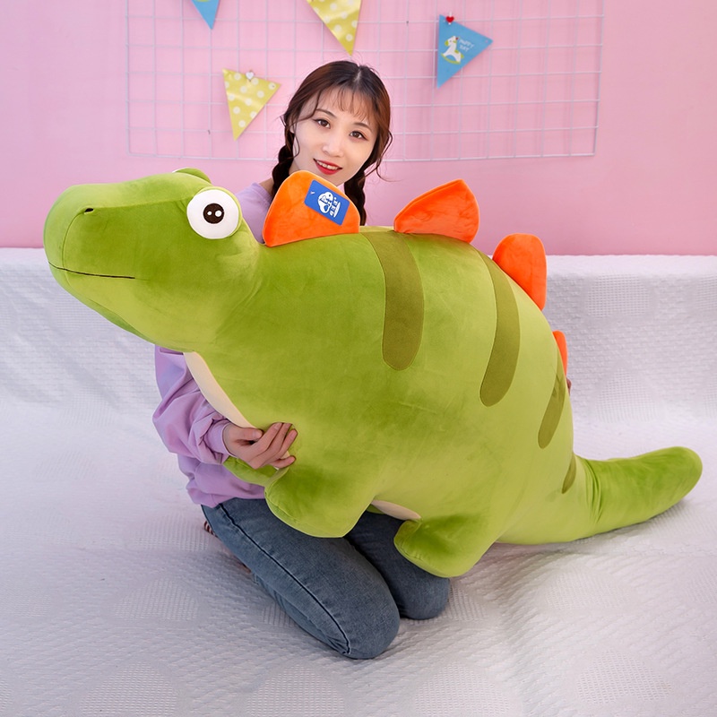 Boneka Dinosaurus Model Panjang 33cm  Bahan Plush