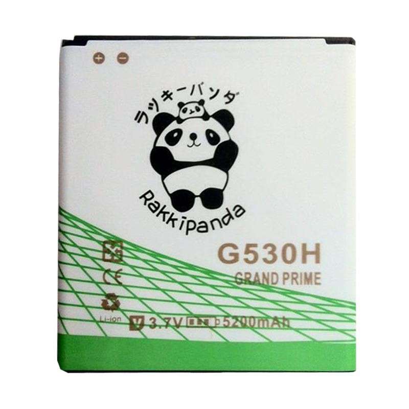 Baterai/Battery Double Power Rakkipanda Samsung Grand Prime G530H / J2 Prime / J500 / J3 2016
