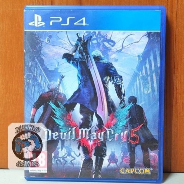 Kaset Devil May Cry 5 PS4 Devilmaycry Playstation PS 4 5 DMC V My Cray CD BD Game Deviomaycry5 Cry5 devilmycry