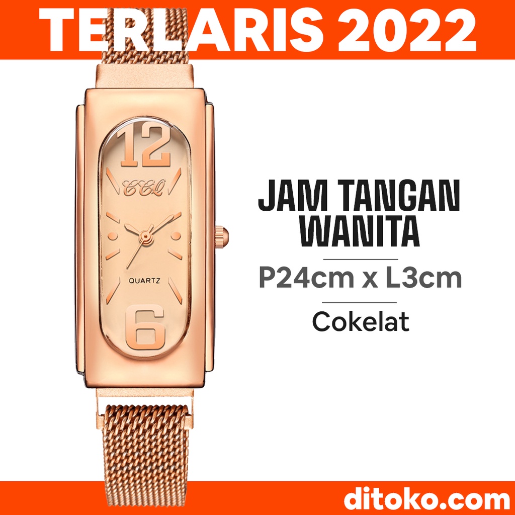 JW01 - Jam Wanita - Jam Tangan Analog Casual Import
