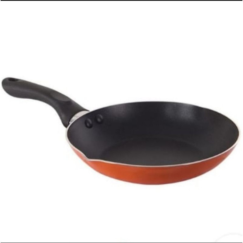 MIYAKO Panci Penggorengan / Wajan Teflon Anti Lengket 22 Cm / Fry Pan FP 22 A