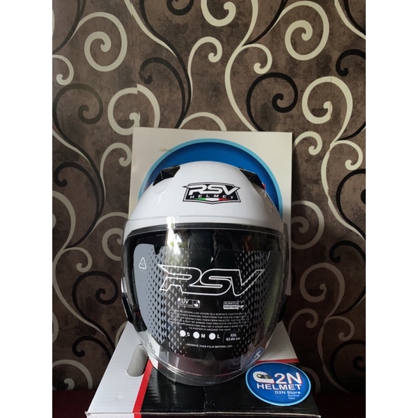 Helm Rsv Sv300 White Glossy