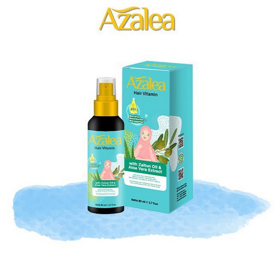 ⭐ BAGUS ⭐ AZALEA HAIR HIJAB MIST / VITAMIN 80ML | Penyegar Rambut