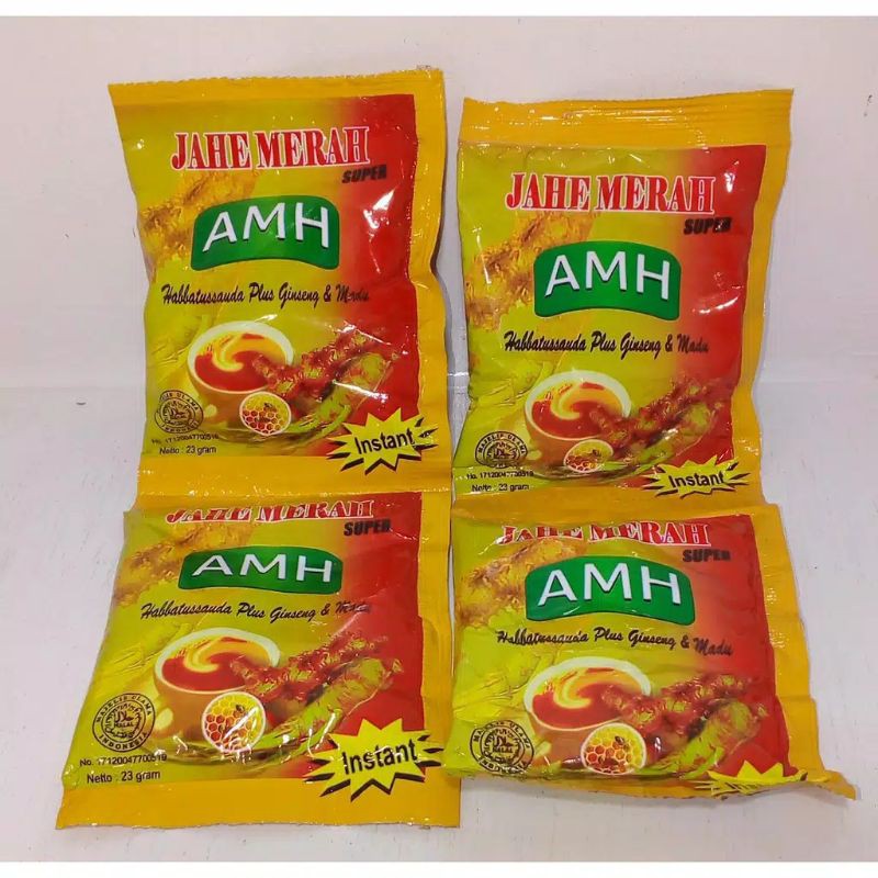 

ISI 12 jahe merah AMH plus habbatusauda&ginseng original