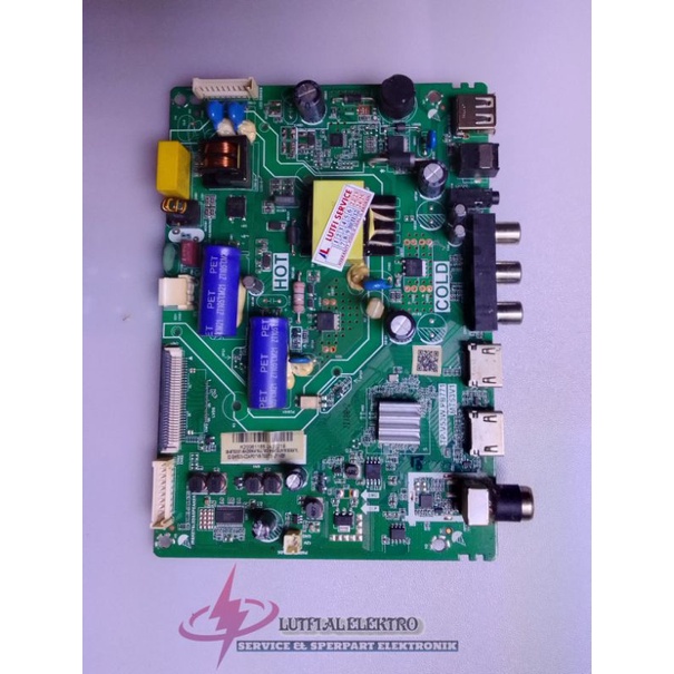 MB TCL L24D310. MB TCL 24D310. Mainboard TV LED TCL L24D310.