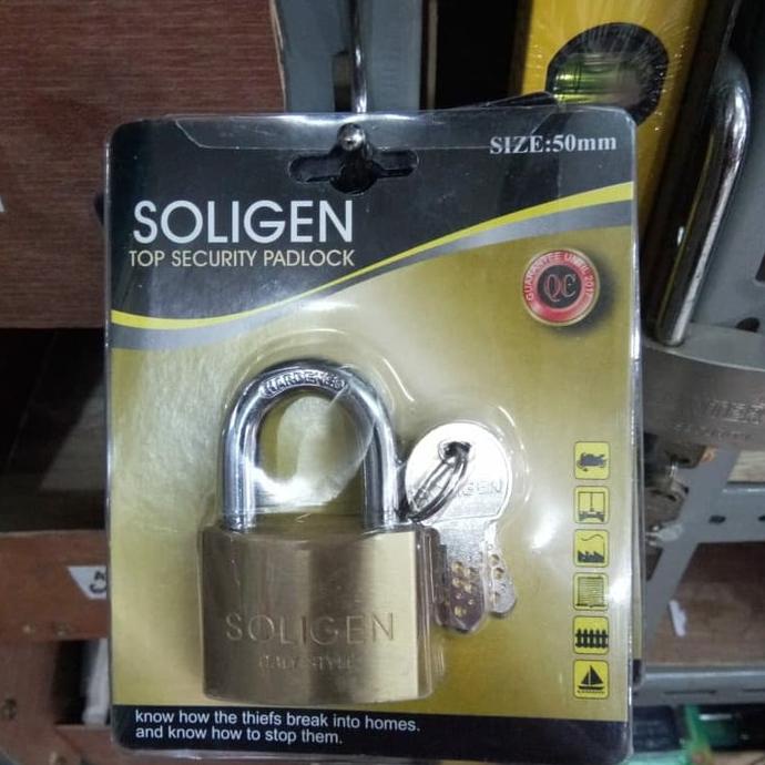 Terlaris Gembok Solingen 50Mm Italy Terbatas