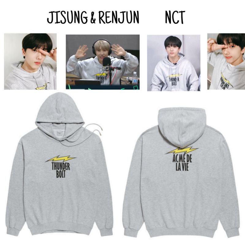 S - XXXXXL(6XL) Hoodie THUNDER JISUNG &amp; RENJUN NCT Kpop Jaket BIG SIZE OVERSIZE 5XL 4XL 3XL 2XL