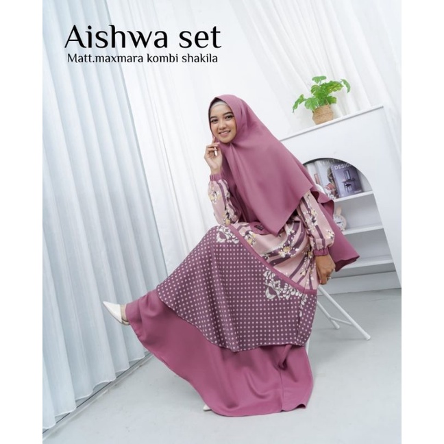 GAMIS MAXMARA SET KHIMAR