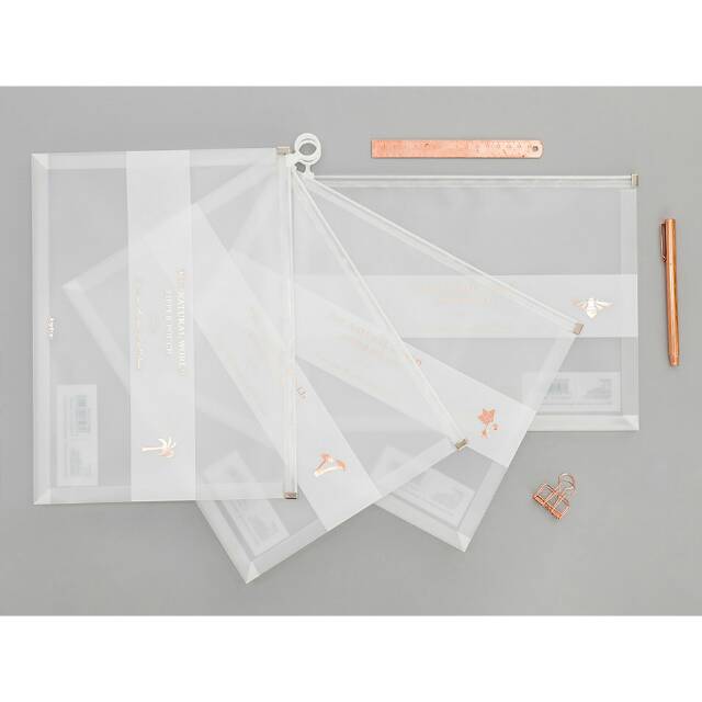 

The Natural World Zipper File Folder