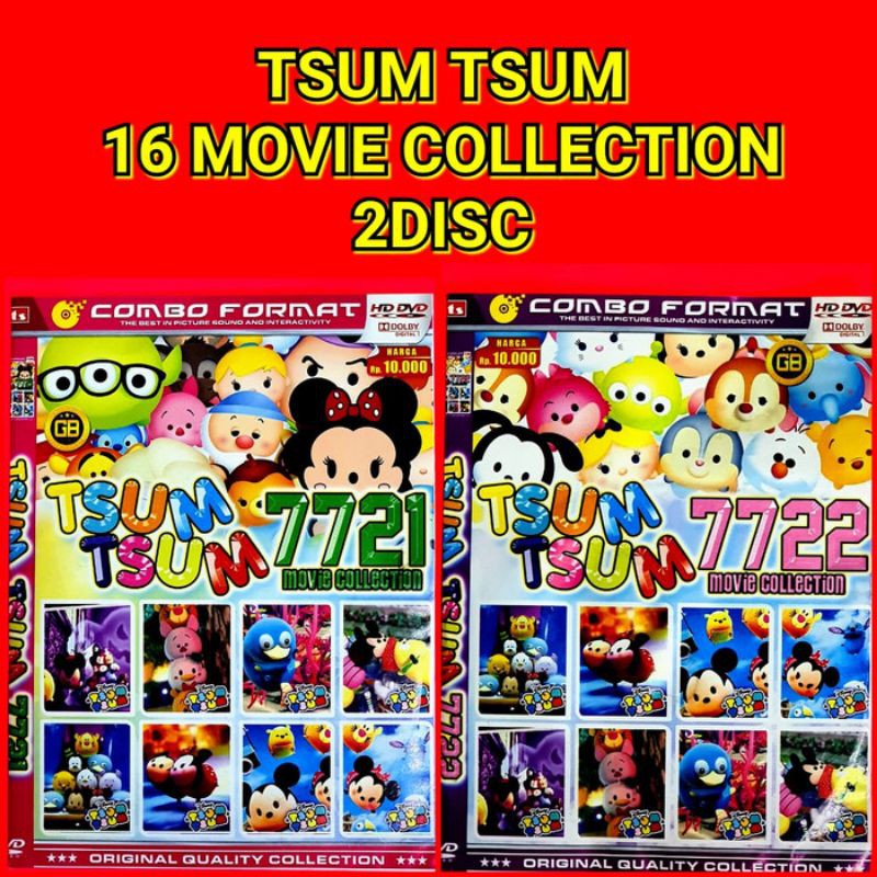 Kaset Film Koleksi Kartun TSUM TSUM