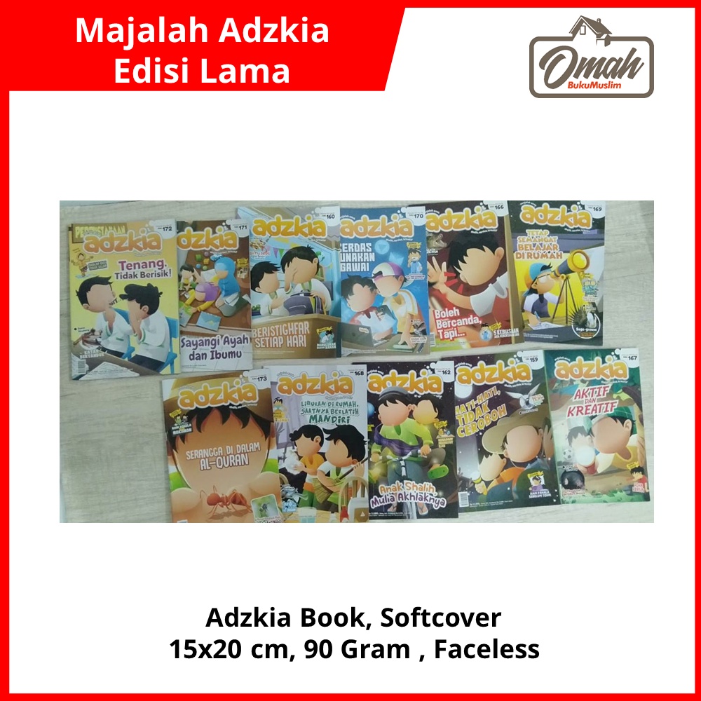 Majalah Adzkia Edisi Lama Majalah Anak Muslim